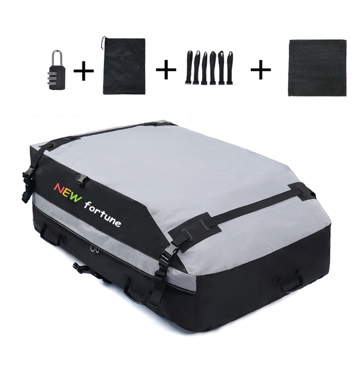 FO-22 vedenpitävä auton kattolaukku 19 kuutiojalkainen matkatavarateline ulkoiluun
