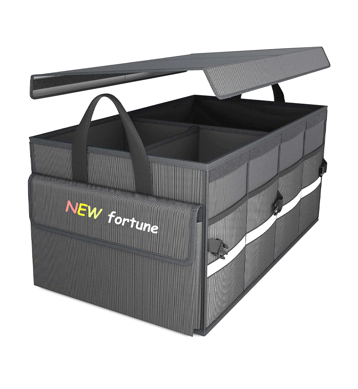 H-04 tavaratilan säilytyslaukku kannella Kokoontaitettava SUV-autolle ja sedanille