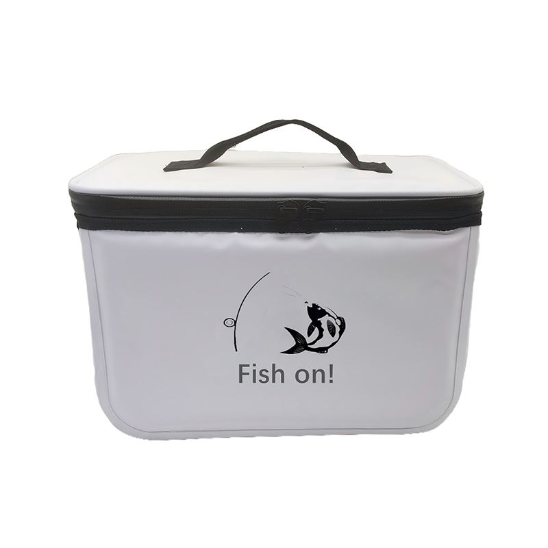 FI-09 Pieni kannettava käsikäyttöinen Crossbody Kaksikäyttöinen, vedenpitävä kalastustapokassi, tahraa hylkivä ja kulutusta kestävä